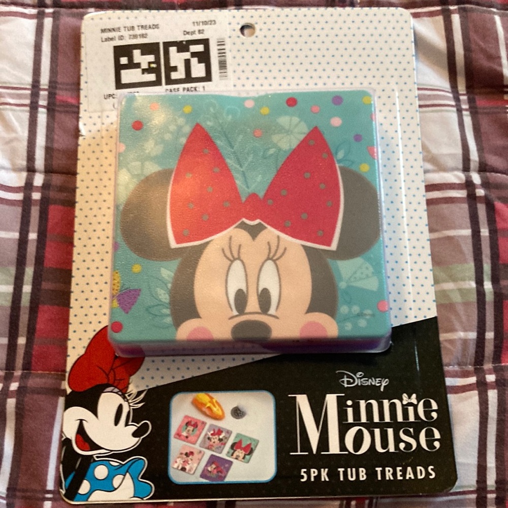 Disney Minnie Mouse 5 pack tub treads